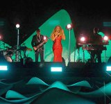 Mariah Carey brings star power to Amazon in floating concert 